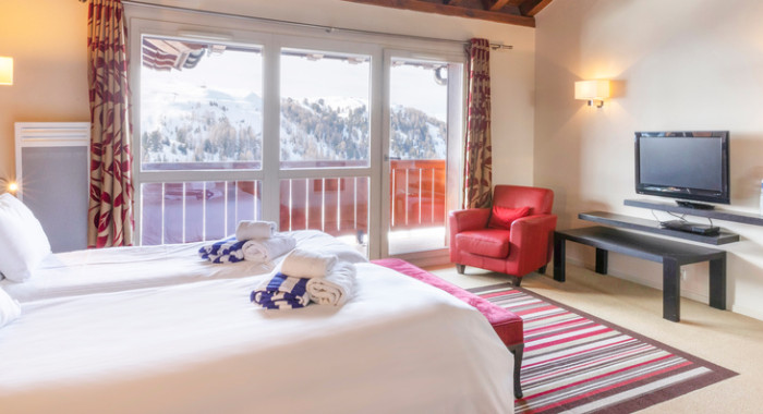 Hotel des Deux Domaines, La Plagne: Belle Plagne ski chalet, image 5